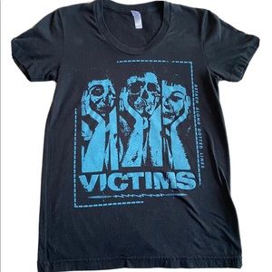 Victims band t shirt. Rare women’s small